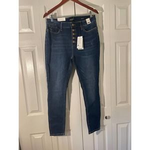 Judy Blue High Waist Button Up Jeans - NWT